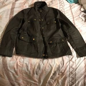 BARELY worn brown/green light jacket